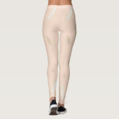 Boho Modern Federn Luxus-Kollektion Leggings (Rückseite)