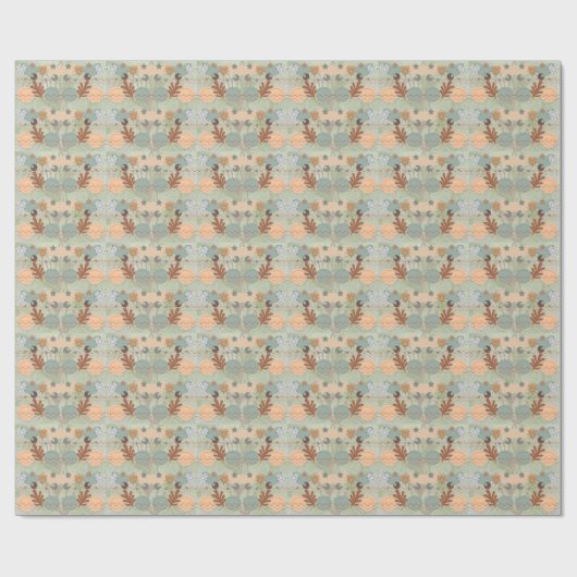 Boho modern geometric wallpaper geschenkpapier (Flach)