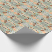 Boho modern geometric wallpaper geschenkpapier (Ecke)