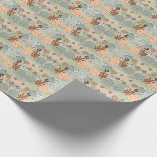 Boho modern geometric wallpaper geschenkpapier (Ecke)