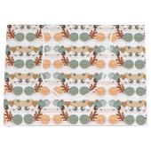 Boho modern geometric wallpaper große geschenktüte (Vorderseite)