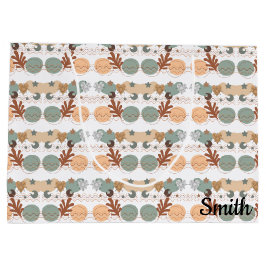 Boho modern geometric wallpaper große geschenktüte