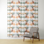 Boho modern geometric wallpaper wandteppich (Beispiel)