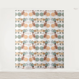 Boho modern geometric wallpaper wandteppich