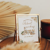 Boho Modern Heart Schriftart Baby Shooting Guess G Poster