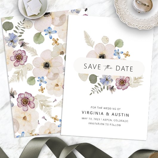 Boho Modern Save the Date