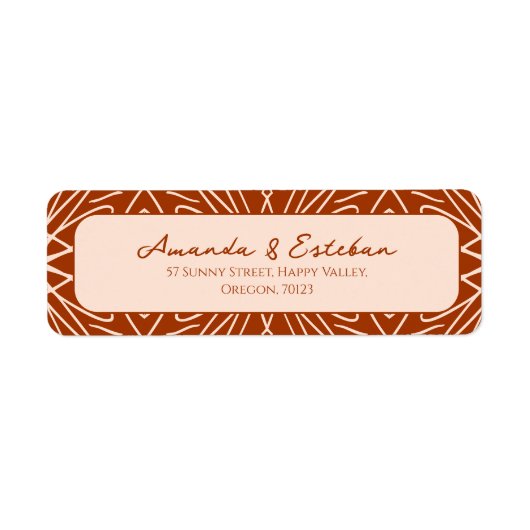 Boho Modern Tribal Pattern (Vorne)