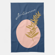 Boho Moderne Abstrakte botanische Kunst