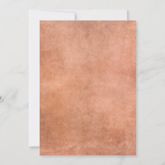 BOHO Moderne Arche Fall Bläserschmetterling Sprink Einladung (Rückseite)