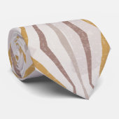 Boho Moderne Ästhetik Krawatte (Gerollt)