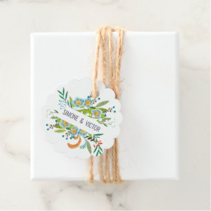 Boho Moderne Blütenlilie von Valley Wedding Geschenkanhänger
