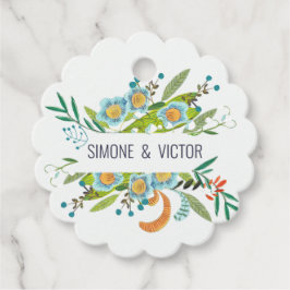 Boho Moderne Blütenlilie von Valley Wedding Geschenkanhänger