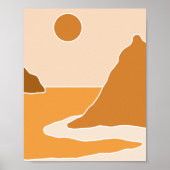 Boho moderne Wandkunst Print Poster (Vorne)