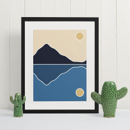 Boho moderne Wandkunst Print Poster