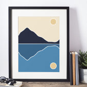 Boho moderne Wandkunst Print Poster