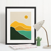 Boho moderne Wandkunst Print Poster