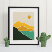 Boho moderne Wandkunst Print Poster