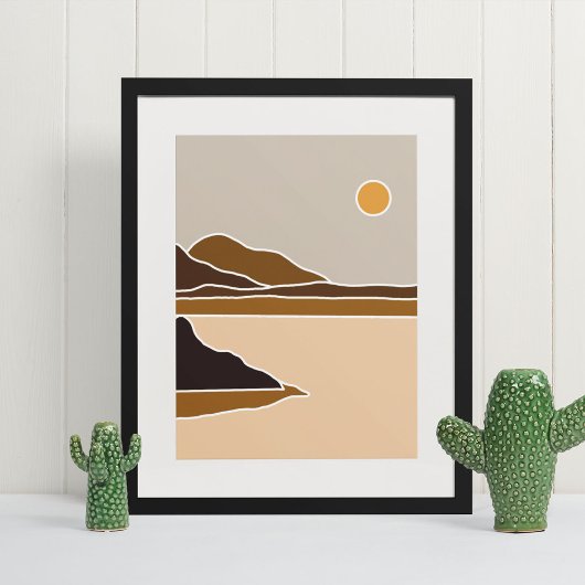 Boho moderne Wandkunst Print Poster