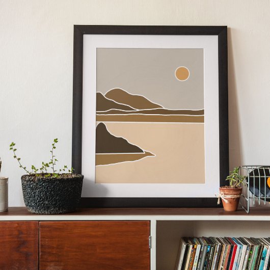 Boho moderne Wandkunst Print Poster