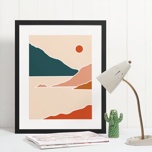 Boho moderne Wandkunst Print Poster