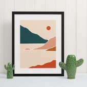 Boho moderne Wandkunst Print Poster