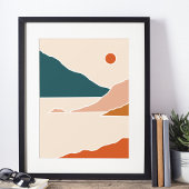 Boho moderne Wandkunst Print Poster