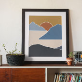 Boho moderne Wandkunst Print Poster