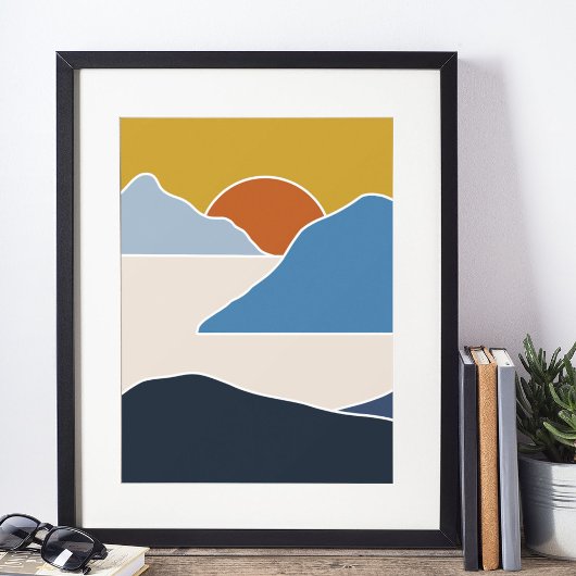 Boho moderne Wandkunst Print Poster