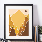 Boho moderne Wandkunst Print Poster