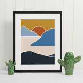 Boho moderne Wandkunst Print Poster