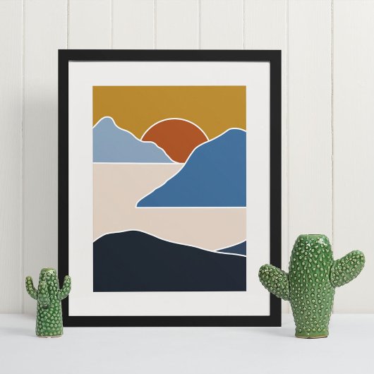 Boho moderne Wandkunst Print Poster