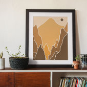 Boho moderne Wandkunst Print Poster