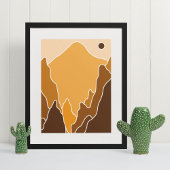 Boho moderne Wandkunst Print Poster