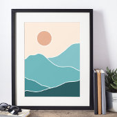 Boho moderne Wandkunst Print Poster