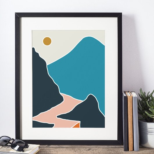 Boho moderne Wandkunst Print Poster