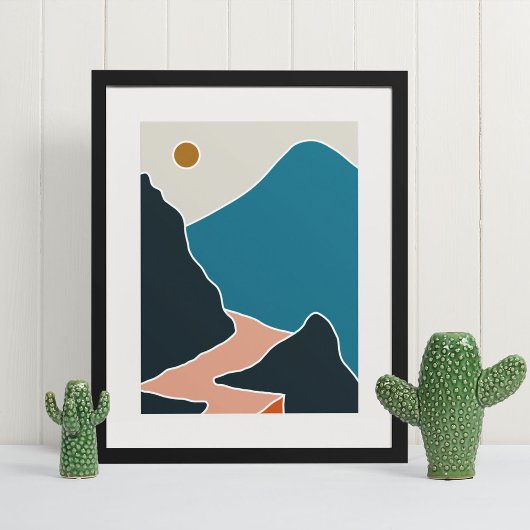 Boho moderne Wandkunst Print Poster