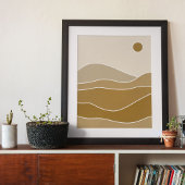 Boho moderne Wandkunst Print Poster