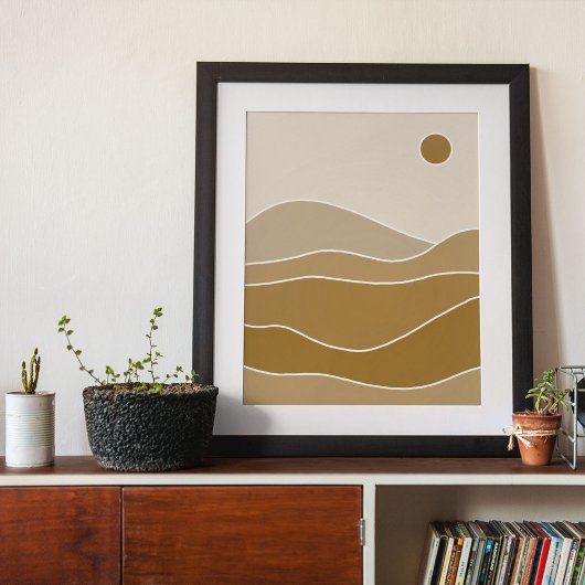 Boho moderne Wandkunst Print Poster