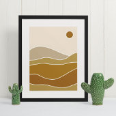 Boho moderne Wandkunst Print Poster