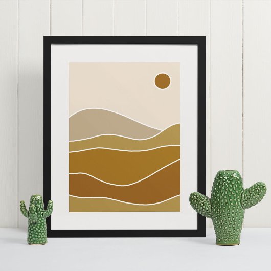 Boho moderne Wandkunst Print Poster