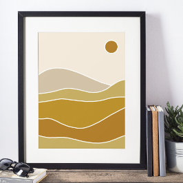 Boho moderne Wandkunst Print Poster