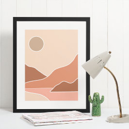 Boho moderne Wandkunst Print Poster