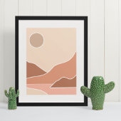 Boho moderne Wandkunst Print Poster