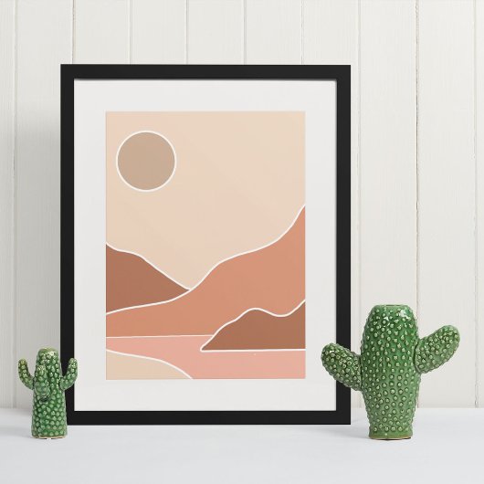 Boho moderne Wandkunst Print Poster