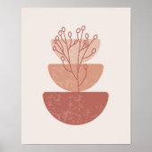 Boho moderne Wandkunst Print, Value Poster Paper (Vorne)
