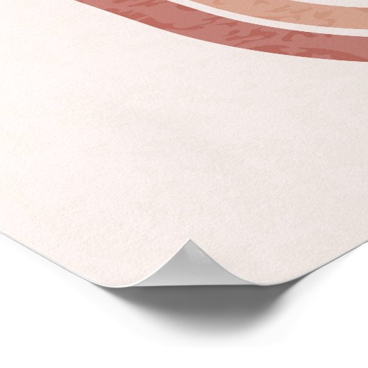 Boho moderne Wandkunst Print, Value Poster Paper (Ecke)