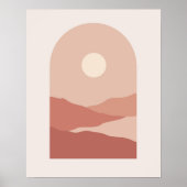 Boho moderne Wandkunst Print, Value Poster Paper (Vorne)
