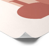 Boho moderne Wandkunst Print, Value Poster Paper (Ecke)