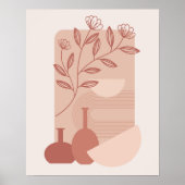 Boho moderne Wandkunst Print, Value Poster Paper (Vorne)