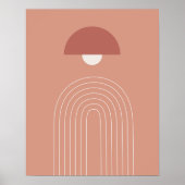 Boho moderne Wandkunst Print, Value Poster Paper (Vorne)
